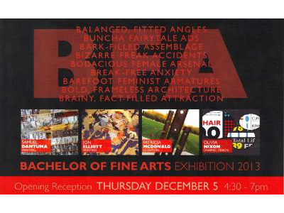Fall 2013 BFA